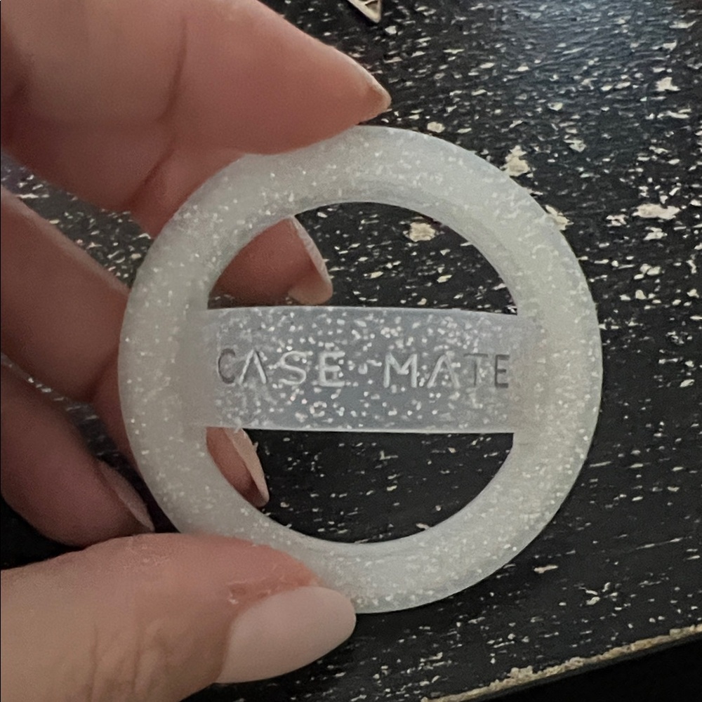 Case-Mate Sparkling White Phone Ring